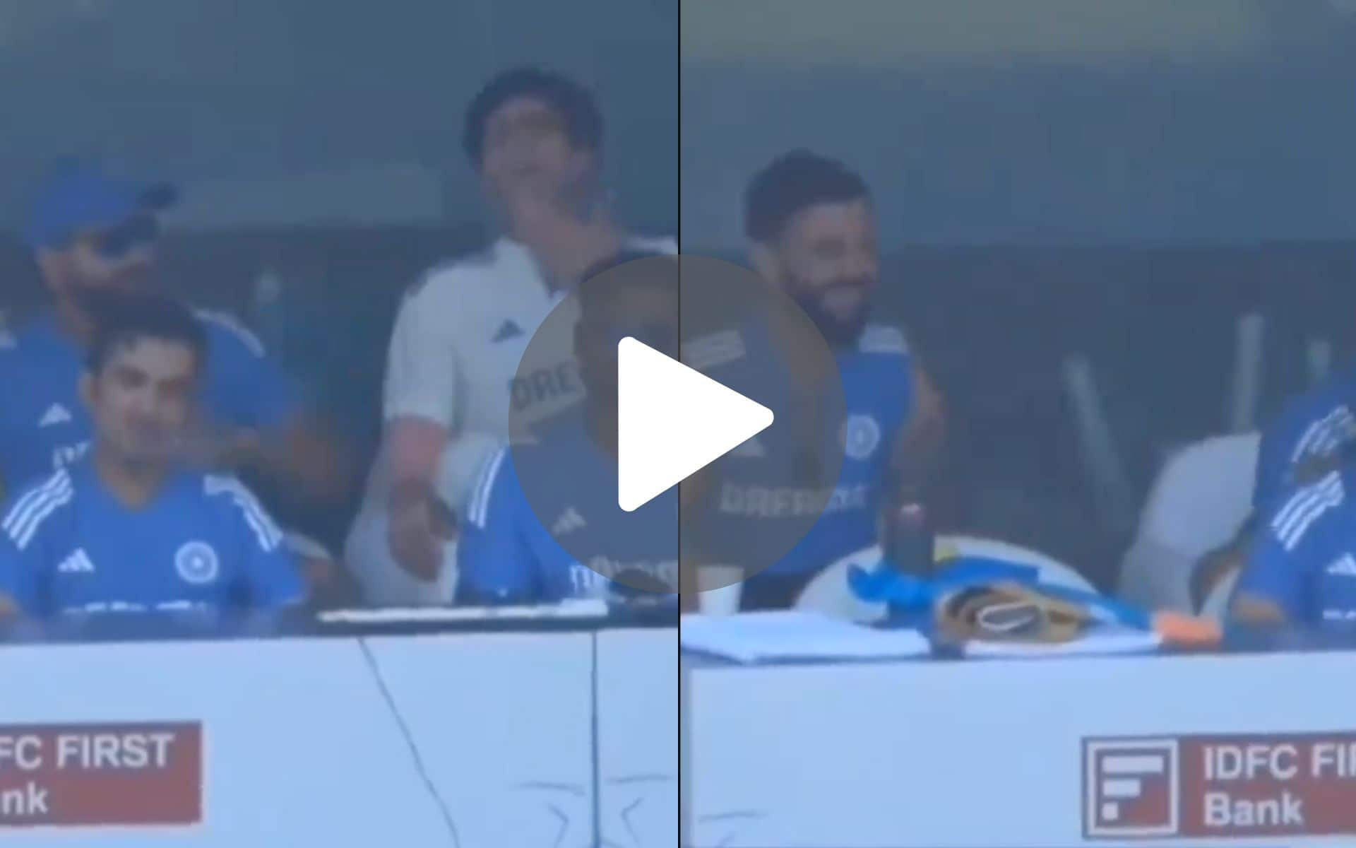 [Watch] Rohit Sharma Jokingly Hits Shubman Gill On Chin; Virat Kohli Bursts Out Laughing